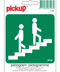 Pictogramme cage d'escalier 10 x 10 cm