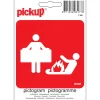 Pictogramme couverture d'extinction 10 x 10 cm