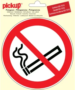 Pictogramme défense de fumer Ø 15 cm