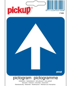 Pictogramme direction obligation 10 x 10 cm