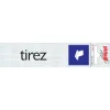 Pictogramme en aluminium tirez 16,5 x 4,4 cm