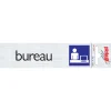 Pictogramme en aluminium bureau 16,5 x 4,4 cm