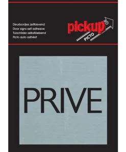 Pictogramme en aluminium privé