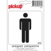 Pictogramme hommes 10 x 10 cm