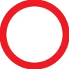 Pictogramme interdiction générale Ø 18 cm