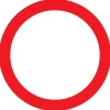 Pictogramme interdiction générale Ø 30 cm