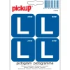 Pictogramme L 4 pièces 10 x 10 cm