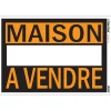Pictogramme maison à vendre 23 x 33 cm