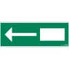 Pictogramme nooduitgang 33 x 12 cm