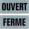 Pictogramme panneau ouvert / fermé 17 x 12,5 cm