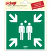 Pictogramme point de rassemblage 15 x 15 cm