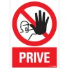 Pictogramme privé 23 x 33 cm