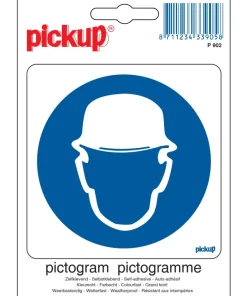 Pictogramme protection de la tête 10 x 10 cm
