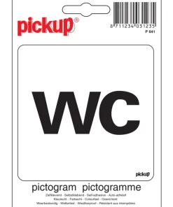 Pictogramme wc 10 x 10 cm
