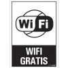 Pictogramme wifi gratis 23 x 33 cm
