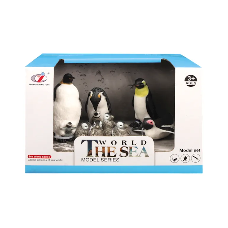 Pingouins et ours polaires