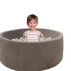 Piscine a balles Gris83x30cm