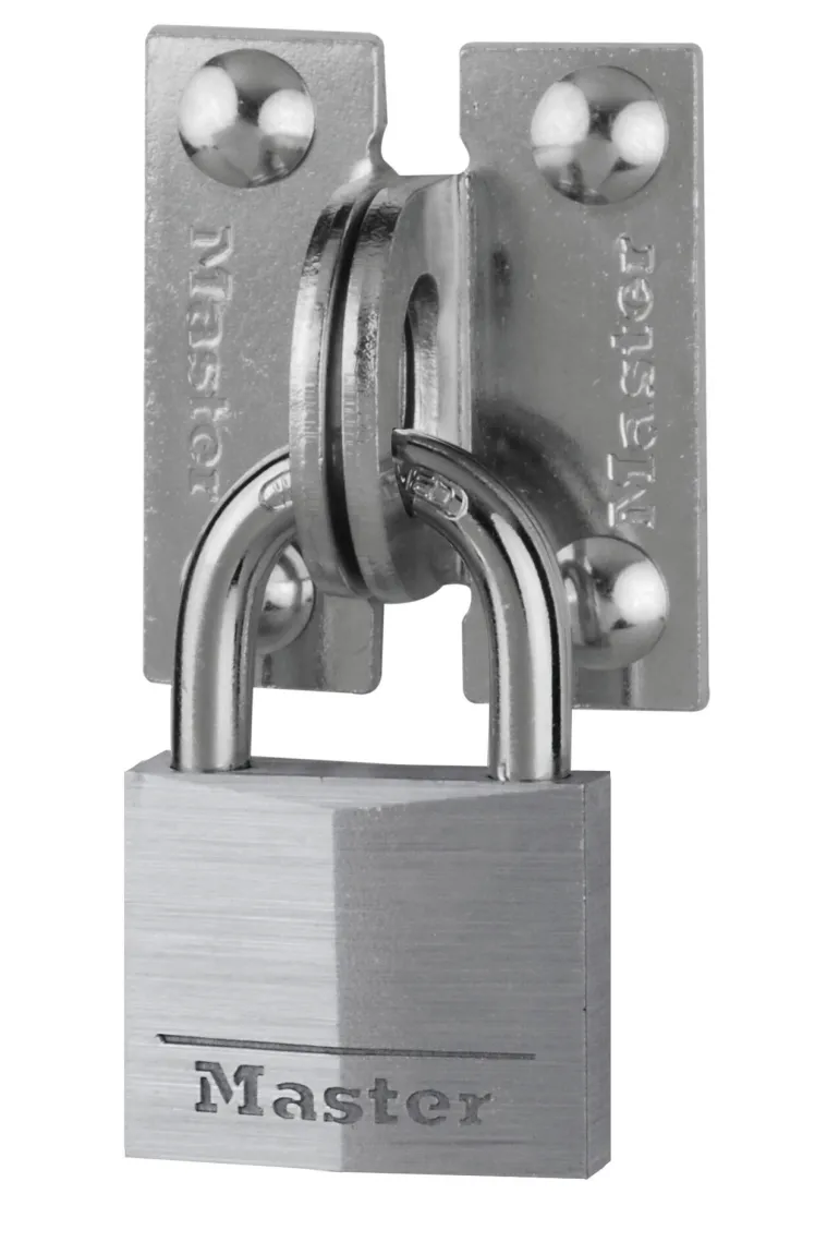 Plaque oeuil rectangle avec cadenas 40 mm