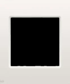 Plaque simple 101-76100 blanc