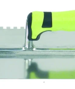 Platresse inoxydable modèle dente avec poignée neoprene 280 x 130 mm