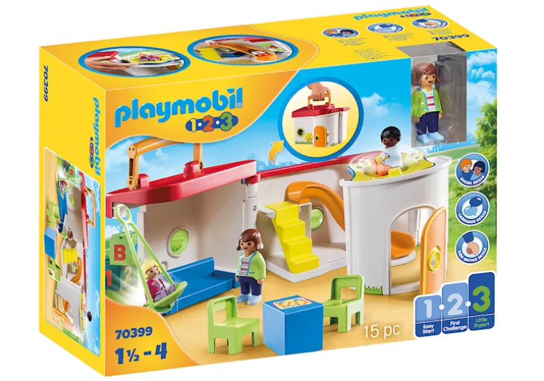 Playmobil 1.2.3 Garderie transportable - 70399