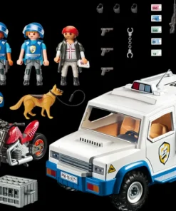 Playmobil City Action Fourgon blindé avec convoyeurs de fonds