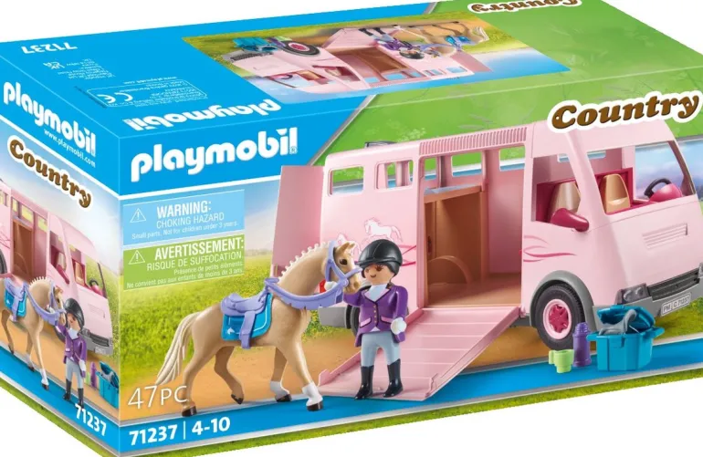 Playmobil Country Van avec chevaux - 71237