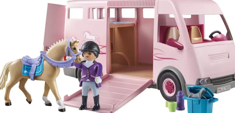 Playmobil Country Van avec chevaux - 71237