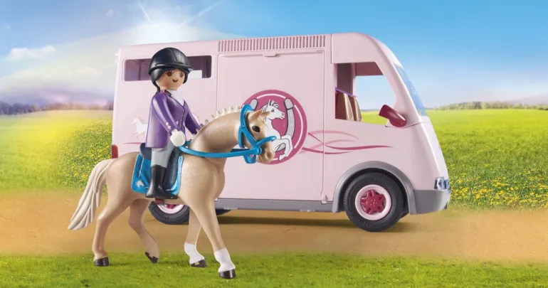 Playmobil Country Van avec chevaux - 71237