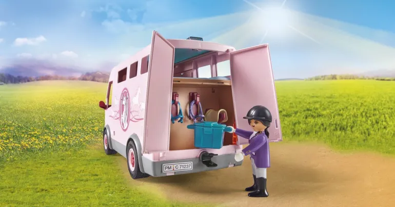 Playmobil Country Van avec chevaux - 71237