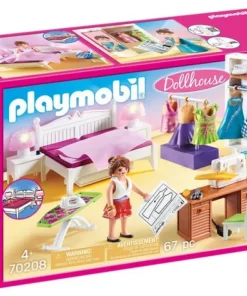 Playmobil Dollhouse Chambre Espace Couture - 70208