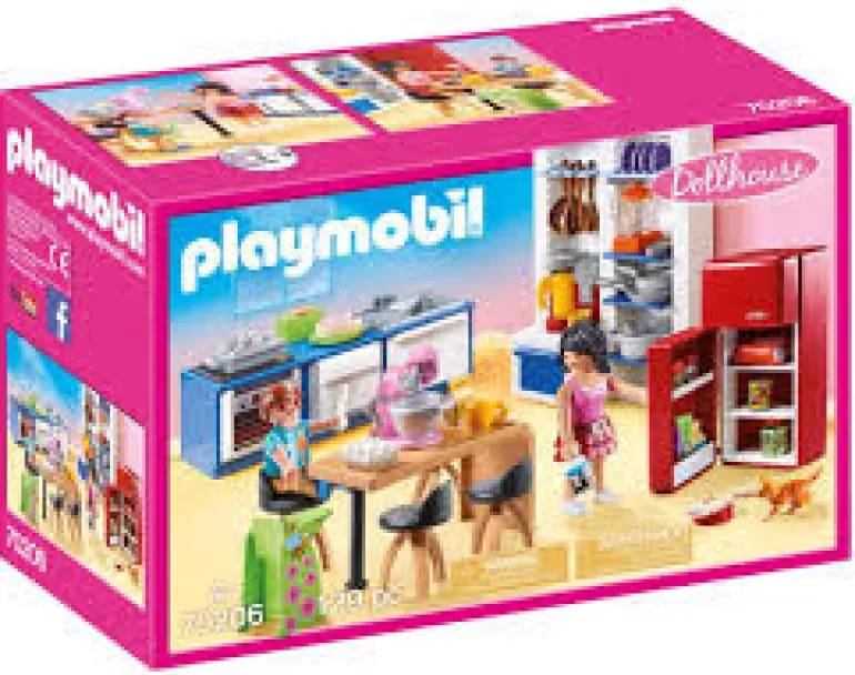 Playmobil Dollhouse Cuisine Familiale - 70206