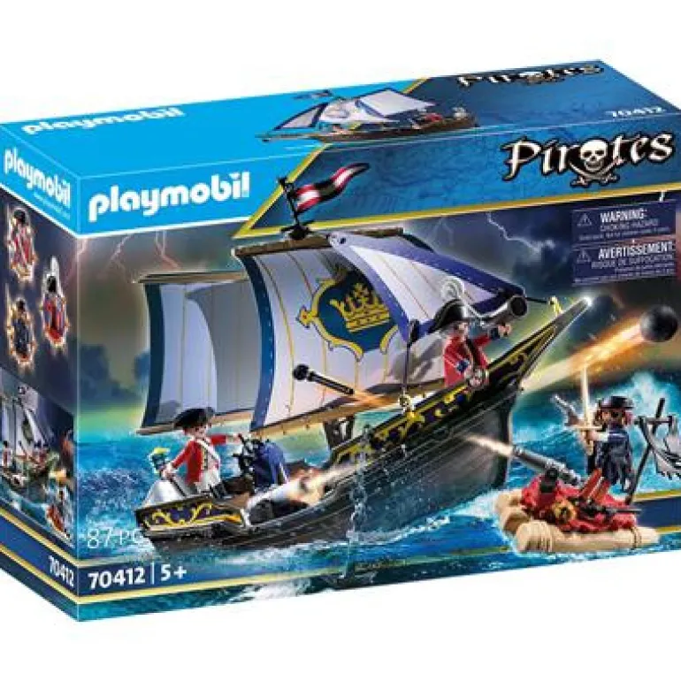 Playmobil Pirates Chaloupe Des Soldats - 70412
