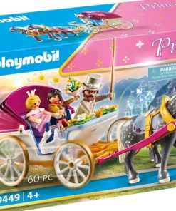 Playmobil Princess Calèche et couple royal - 70449