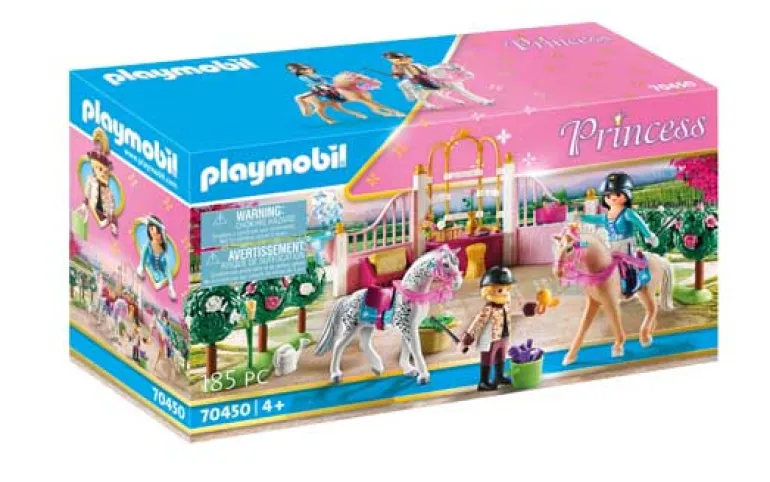 Playmobil Princess Princesse avec chevaux et instructeur - 70450