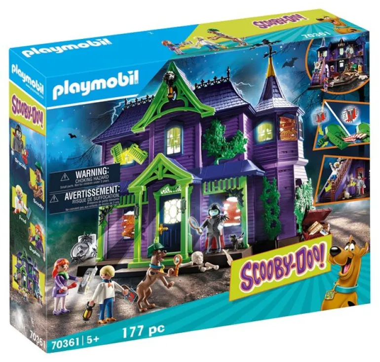 Playmobil Scooby-Doo! Manoir Hanté - 70361