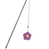 Plumeau plastique floral 40 cm