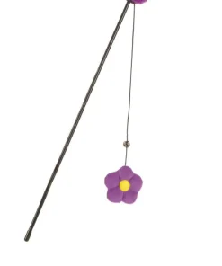 Plumeau plastique floral 40 cm