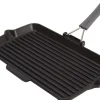 Poêle grill rectangle noir 34 x 21 cm