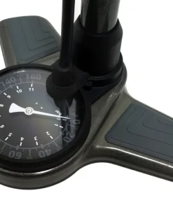 Pompe à pieds acier Performance II avec manomètre