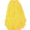 Pompon de pom pom girl avec anneaux - Jaune