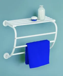 Porte essuie main blanc Corfou