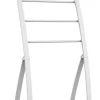 Porte-serviettes 5 barres blanc mat