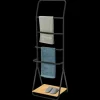 Porte-serviettes Verona 156,5x51x40 cm noir