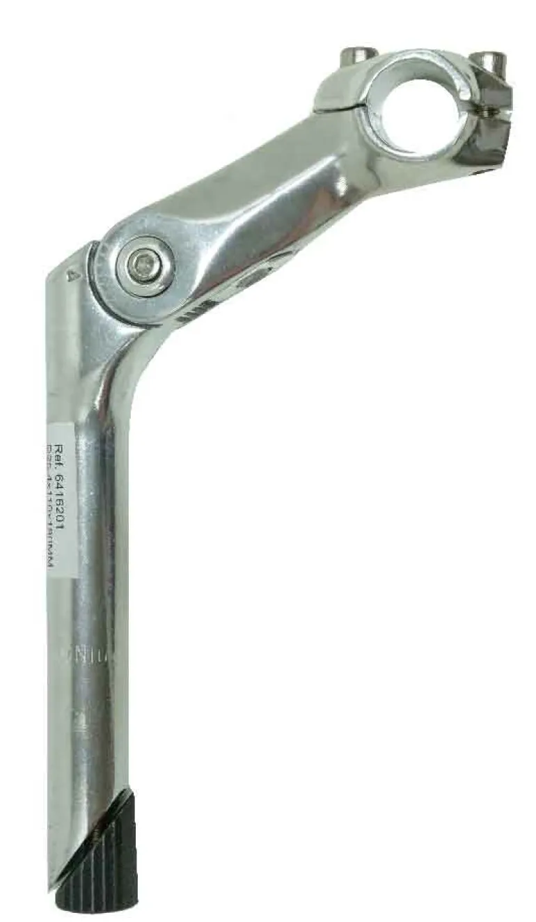 Potence réglable alu argent Dia.25,4 mm / 180 mm / ext.110 mm