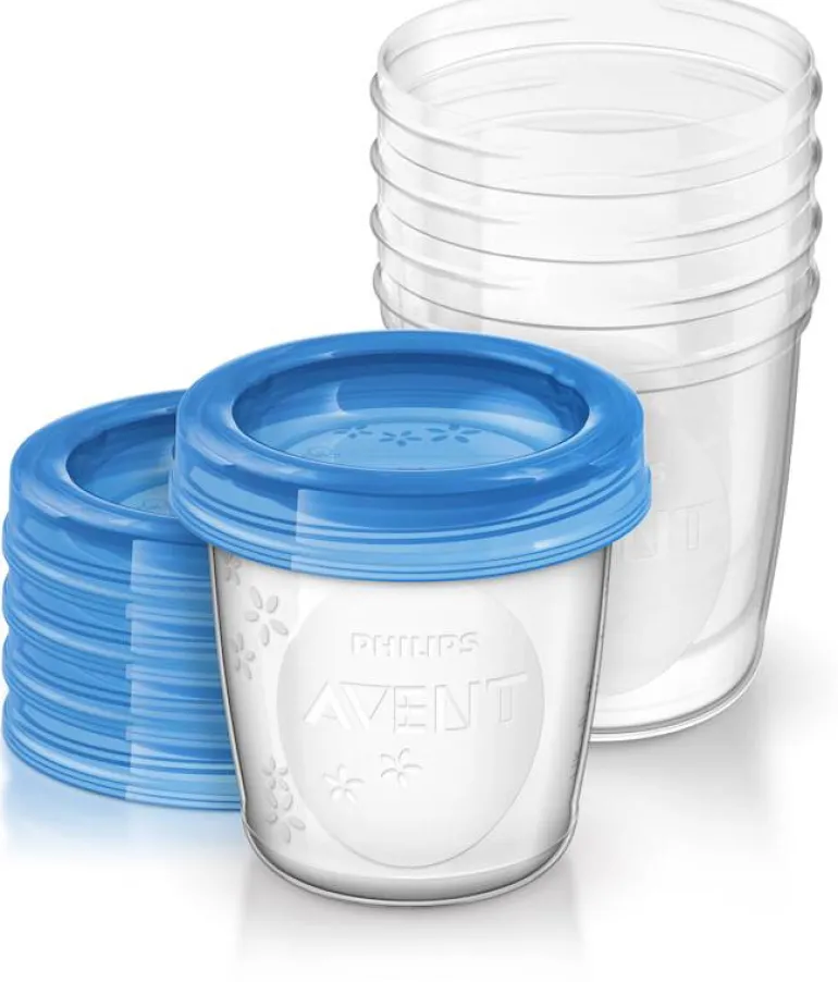 Pots de conservation lait maternel 180 ml 5 pièces