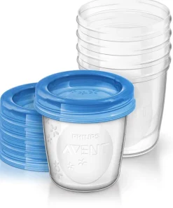 Pots de conservation lait maternel 180 ml 5 pièces
