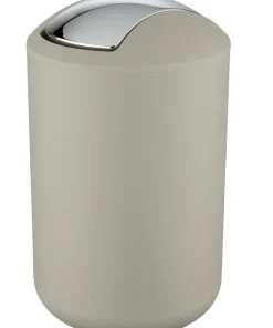 Poubelle Brasil taupe 6,5 L