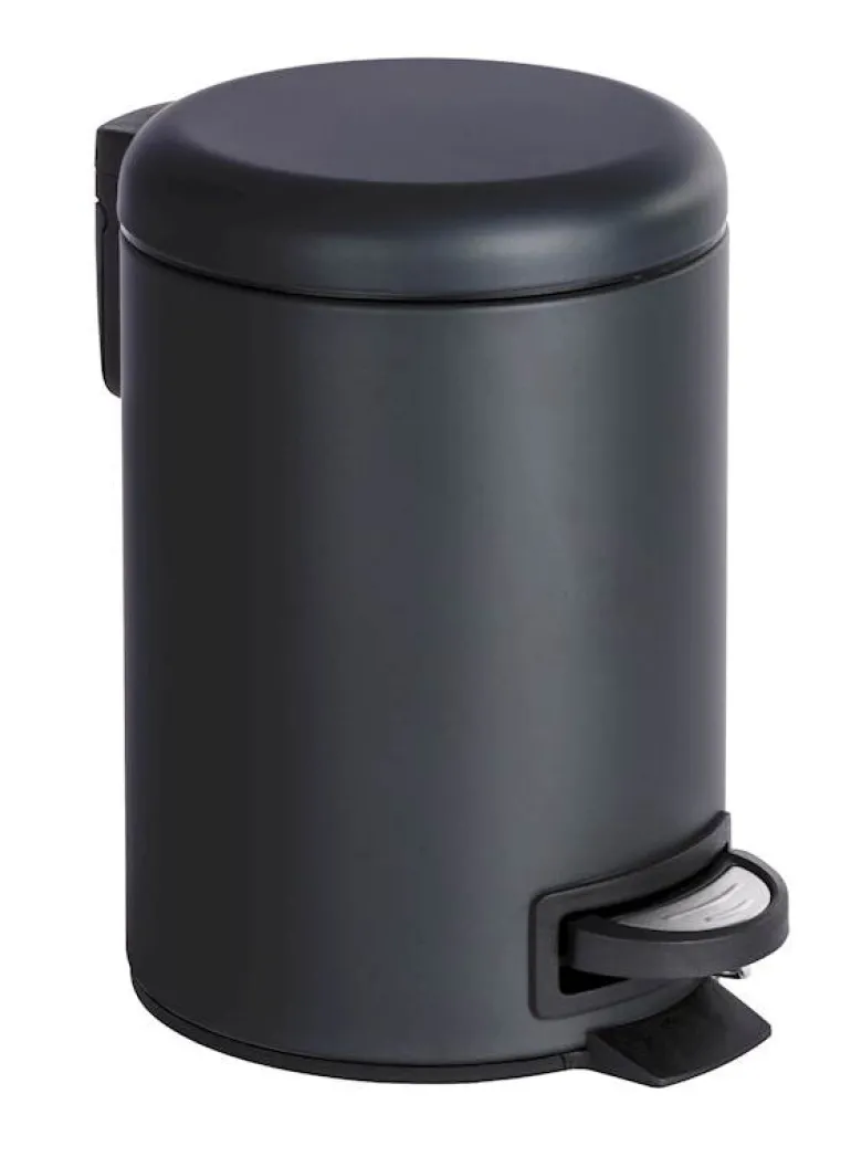 Poubelle Leman noir 3 l