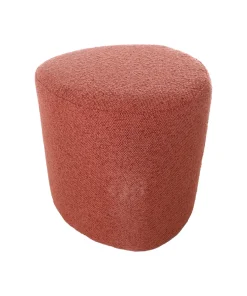 Pouf Tirana - Ø40x38cm - Terre Cuite